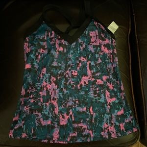 Nike Ladies Tankini Swim Suit Medium